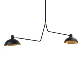 Waldorf Suspension Double Lights by Lambert fils